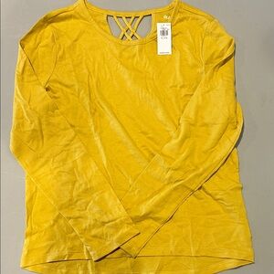 Old Navy Mustard Long Sleeve Top